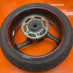 09-15 Suzuki Gsxr 1000 Oem Straight Rear Wheel Back Rim Shinko Tire. Fixed Price $240.00.