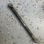 1974 Kawasaki Rear Axle 42031-046. Fixed Price $17.49.