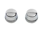 New Oem Harley Davidson Tapered Front Axle Nut Covers, Chrome, 43051-01 *. Fixed Price $23.89.