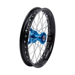 Tusk 1418490317 Impact Comp. Wheel-front 14X1.60 Black Rim/silver Spoke/blue Hub. Fixed Price $239.42.