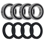 Niche Wheel Bearing Seal Kit Single Row Deep Groove 6008-2RS. Fixed Price $28.95.