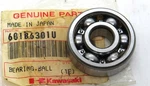 601B6301U Kawasaki Front Hub Ball Bearing For KX125 KLX250 KDX175 1974-82. Fixed Price $14.09.