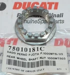 2012-2017 Ducati Monster 796 939 Rear Wheel Axle Nut 75011581AA = 75010181C -w. Fixed Price $19.99.