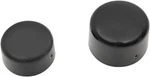Drag Specialties 0214-1236 Gloss Black Rear Axle Nut Covers For 08-17. Fixed Price $45.71.