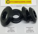 Yamaha Yzf R1M RN32 2015 - 2023 Captive Wheel Spacers. Superbike Set.. Fixed Price $67.16.