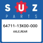 64711-13K00-000 Suzuki Axle,rear 6471113K00000, New Genuine Oem Part. Fixed Price $62.15.