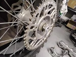 Used Rear Wheel Assy With Brake Rotor & Sprocket 2007 Ktm 250 Sx-f. Fixed Price $313.68.