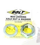 Bolt Motorcycle Hardware M22 Axle Locknut And Washer AXN22. Fixed Price $28.83.