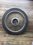 2003 Yamaha Oem 17 Front Wheel Assembly 94414-19002-00 Straight. Fixed Price $135.00.