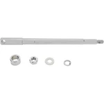 Drag Specialties 16-0261-BC520 Chrome Axle Kit, Front. Fixed Price $75.50.