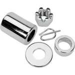 Harley Dyna Fxd 2000-2005 Rear Axle Chrome Spacer And Nut Kit Colony 2038-4. Fixed Price $42.95.