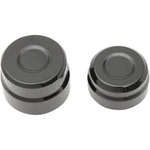 Drag Specialties Axle Caps Rear Black 0214-0835. Fixed Price $76.99.