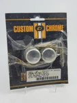 Custom Chrome 14311 Front Axle Cap Kit For Flt Fx Softail Wide Glide Harley. Fixed Price $15.29.