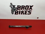 1986 Yamaha Rear Wheel Axle And Nut. Fixed Price $30.00.