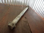 06-08 Kawasaki Ninja EX650 Rear Axle 41068-0053. Fixed Price $9.25.
