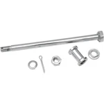 Drag Specialties Chrome Axle Kit Rear Motorcycle Street Bike 16-0271-BC. Fixed Price $87.69.