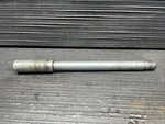 2007 Suzuki SV650 Front Axle, Wheel #410253. Fixed Price $25.00.