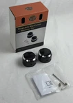 Harley Davidson 02-25 Vrsc Xg Black Edge Cut Front Axle Nut Covers 43000212. Fixed Price $80.75.