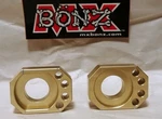 Suzuki 2000-2008 Rear Wheel Axle Blocks RM250 Chain Adjuster. Fixed Price $34.95.