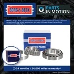 Wheel Bearing Kit Rear BWK1648 Borg & Beck 1815275 Genuine Quality Guaranteed. Fixed Price $81.14.