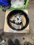 08-20 Suzuki Hayabusa GSX1300R Rear Wheel Back Rim Straight. Fixed Price $300.00.