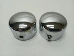 Harley-davidson 2007 Road King Cvo Front Axle Nut Caps Chrome 43061-04. Fixed Price $23.95.