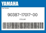 Yamaha Genuine Collar 90387-17017-00. Fixed Price $16.38.