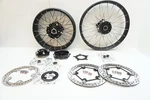 Aprilia Tuareg 660 Front Rear Set Wheels Rims Alloy Brake Disc Abs. Fixed Price $2315.91.