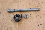 1989 Honda GL1500 Goldwing Front Axle With Speedo Drive 44301-MR8-900. Fixed Price $29.00.