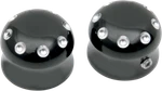 Covingtons Axle Caps Gloss Black Powdercoat Front C0010-B. Fixed Price $115.95.