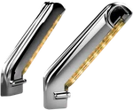 Kuryakyn 1757 Chrome Led Lighted Motorcycle Mirror Cover Lights For Harley. Fixed Price $89.99.