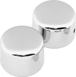 Bikers Choice 72-99 Flt Fxwg Softail 88-94 Chrome Front Axle Cap Set. Fixed Price $35.51.