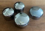 Genuine Harley Davidson Chrome Axel Nut / Bolt Covers - Set Of 4 (oem Hd). Fixed Price $20.00.