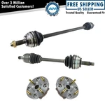 Front Cv Axle Shafts & Wheel Hub Bearing Assemblies Set Of 4 For Acura Honda New. Fixed Price $274.85.