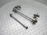 2009 01-09 Suzuki GS500F Rear Axle Pivot Shaft Spindle Block Spacer. Fixed Price $37.19.