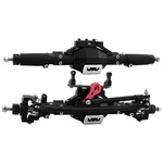 Cnc Aluminum Anodized Diamond Pattern Front And Rear Axle Kit Upgrade For 1/1.... Fixed Price $197.18.