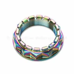 Ducati Multistrada 1200, 1200S Abs Rainbow Titanium Rear Wheel Axle Nut. Fixed Price $73.11.