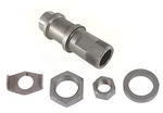 Rear Axle Sleeve, Spacer, Nuts, Lock Plate For 1936 - 1957 Harley Knuckle Ul Pan. Fixed Price $68.00.