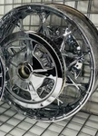 Harley Prodigy Rear Wheel Touring Custom Chrome Pulley Rotor 2020-23 Exchange. Fixed Price $1299.00.