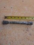 Harley Axle Frt. 52-72 42871-52 Fx 71/72 Nut 43886-52 Antiques. Fixed Price $35.50.