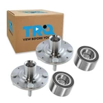 Trq Piece Front Wheel Bearing & Hub Kit Set Compatible With 1992-2000 Honda.... Fixed Price $190.66.