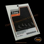 Colony 9670-10, Star Screw Kit, 1936-1966 Hub, P/n 2756 & 7230, Parkerized. Fixed Price $6.52.