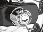 Harley Willie G Skull Rear Axle Nut Cover Flst Fxst Softail Dyna 08 Up Fxdb. Fixed Price $58.99.
