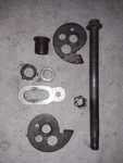 83 84 Honda XL200R Oem Rear Axle And Adjusters Spacers 42301-KB9-000. Fixed Price $40.00.