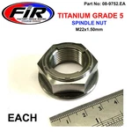 Suzuki Rear Spindle Nut, TI-GR5 Insert M22X1.5MM / Each, 64721-13K00. Fixed Price $35.99.