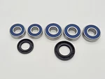 Yamaha TW200 Trailway 1987-2025 Front And Rear Wheel Bearings Seals. Fixed Price $25.89.