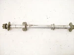 Yamaha XJ600 Seca Ii FZR600 Rear Axle With Nut & Spacers 3HE-25381-01-00. Fixed Price $35.99.