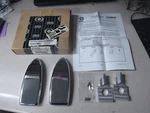 Nos Yamaha Oem Billet Rear Axle Covers 2007 XVS1300 STR-3D827-57-01. Fixed Price $199.98.