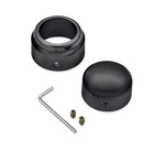 Harley-davidson Rear Axle Nut Caps Black Dyna Softail 43000109. Fixed Price $51.69.