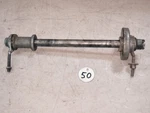 1979-80 Honda XL100 XL125 XL185 Rear Axle Assembly #42301-437-000. Fixed Price $40.00.